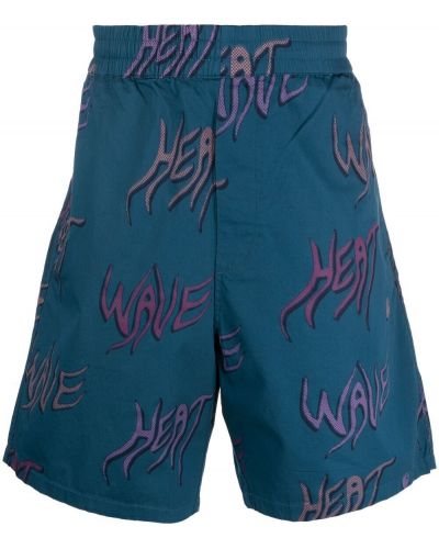Pantalones cortos deportivos Carhartt Wip azul
