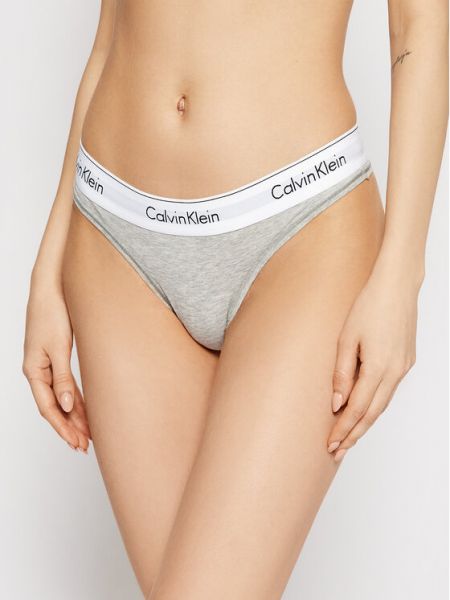 Stringi Calvin Klein Underwear szare