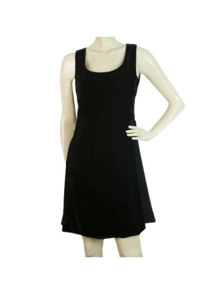 Mini robe sans manches Celine Vintage noir