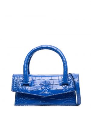 Nakupovalna torba Patrizia Pepe modra