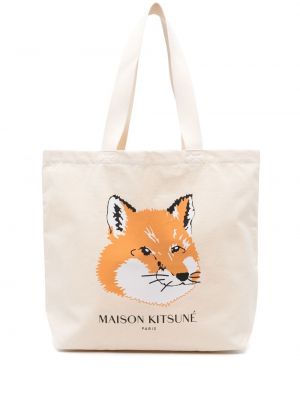 Τσάντα shopper Maison Kitsuné