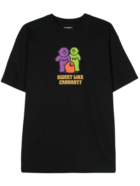 T-shirt aus baumwoll Carhartt Wip schwarz