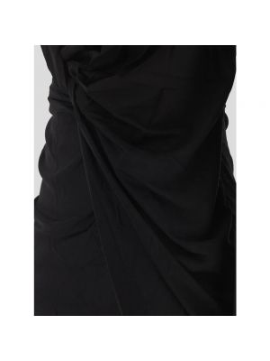 Mini vestido de tela jersey Jacquemus negro