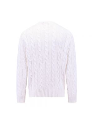 Jersey con bordado de algodón de tela jersey Polo Ralph Lauren blanco