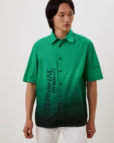 Рубашка Ostin зеленая