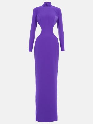 Dlouhé šaty Mã´not fialové