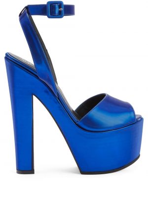 Sandale cu platformă Giuseppe Zanotti albastru