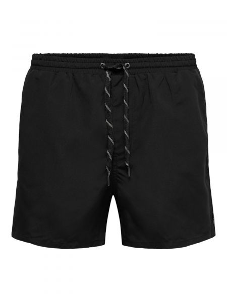 Pantaloncini Only & Sons nero