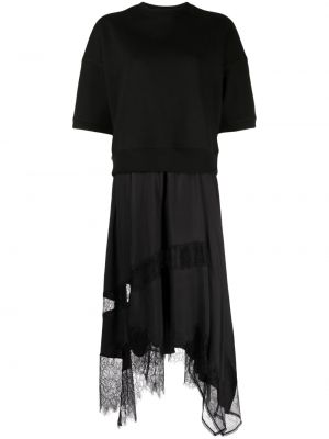 Čipkované šaty Goen.j čierna