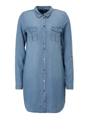 Denimkjole Vero Moda Tall blå