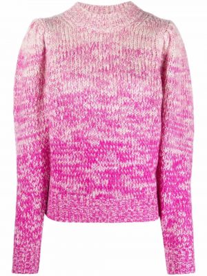 Gradient lang genser Isabel Marant étoile rosa