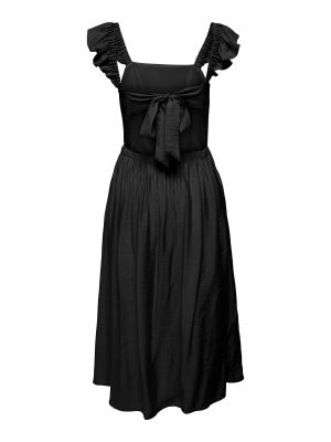 Μίντι φόρεμα Only μαύρο