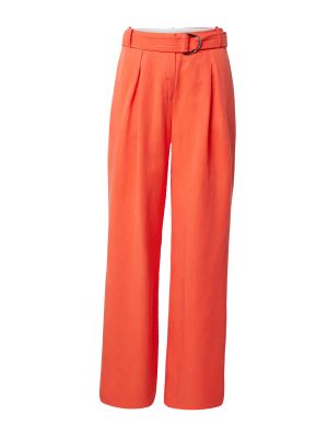 Plisované nohavice Esprit oranžová