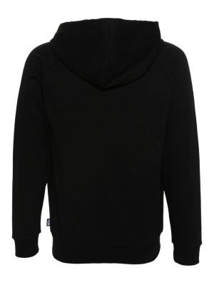 Kapučdžemperis ar rāvējslēdzēju Moschino melns