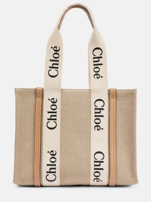 Nákupná taška Chloã© béžová