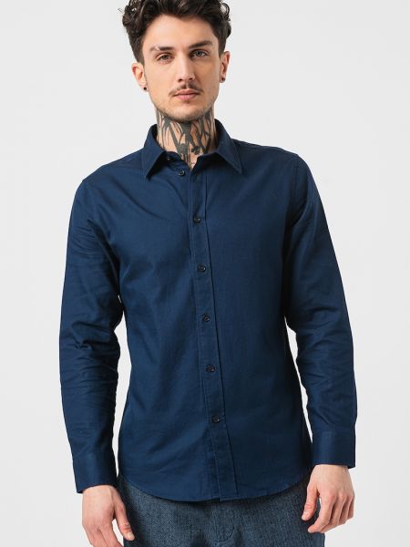Классическая рубашка Esprit синяя