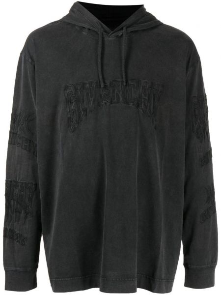 Broderet t-shirt Givenchy sort