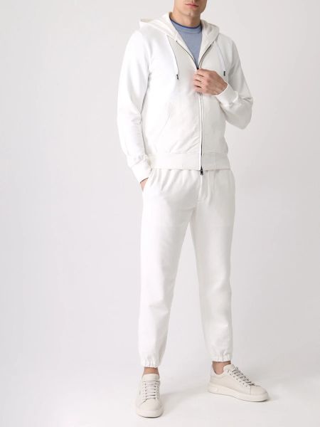 Хлопковый спортивный костюм Circolo 1901 белый