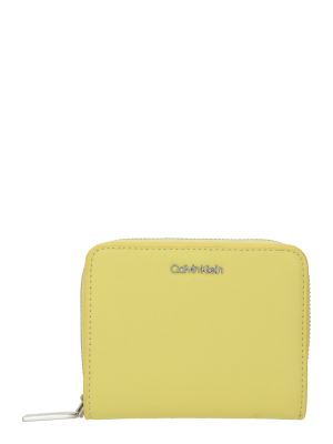 Portafoglio Calvin Klein giallo