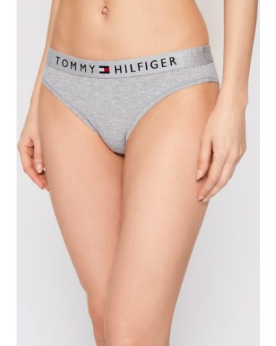 Nohavičky Tommy Hilfiger sivá