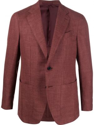 Lang blazer Caruso rød