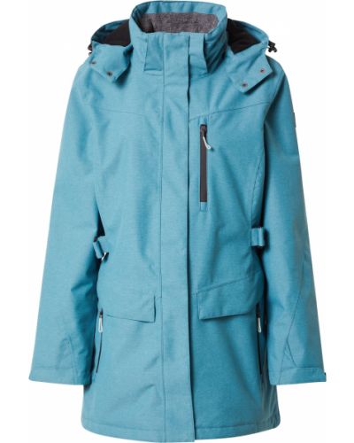Priliehavá bunda na zips s kapucňou Killtec - modrá