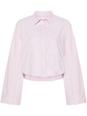Košulja Victoria Beckham ružičasta
