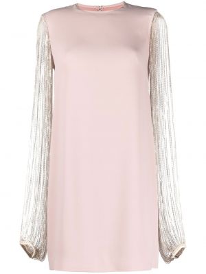 Коктейлна рокля с кристали Costarellos