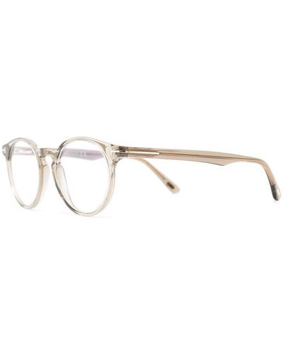 Dioptrijas brilles Tom Ford Eyewear bēšs