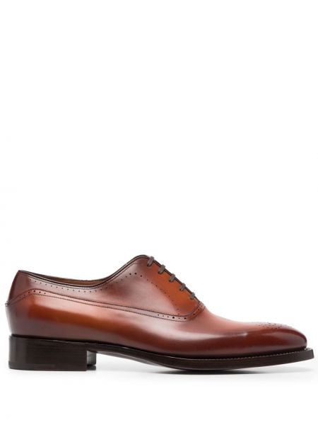 Nahka brogues Santoni ruskea