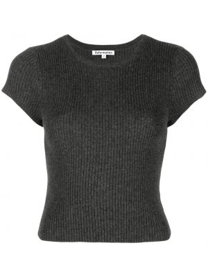Pull en tricot Reformation gris
