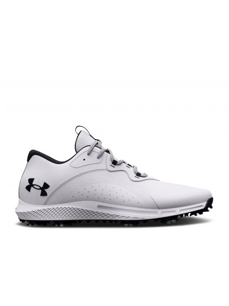 Кроссовки Under Armour Charged Draw 2 Golf Wide 'White Black' белый
