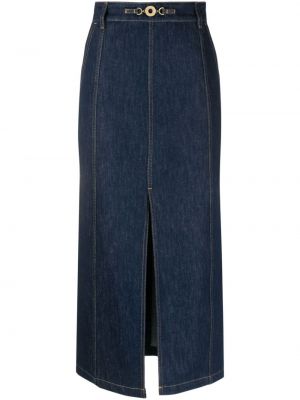 Džínsová sukňa Patou modrá