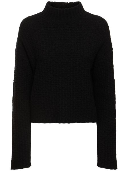 Alpakka turtleneck Loulou Studio svart