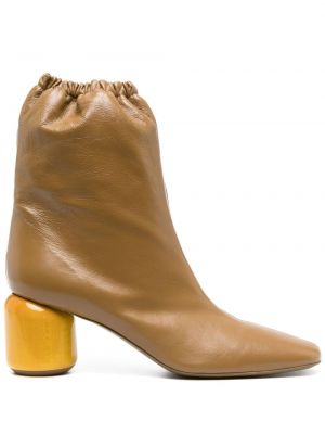 Обувки до глезена Jil Sander жълто