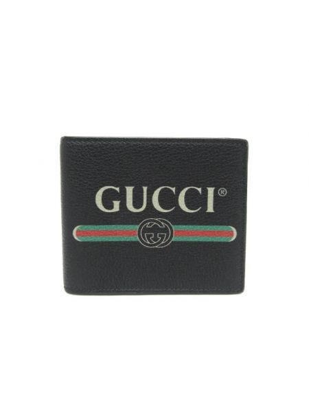 Portfel skórzany Gucci Vintage czarny