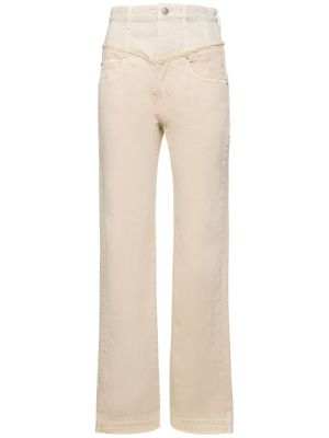 Jeans di cotone Isabel Marant nero