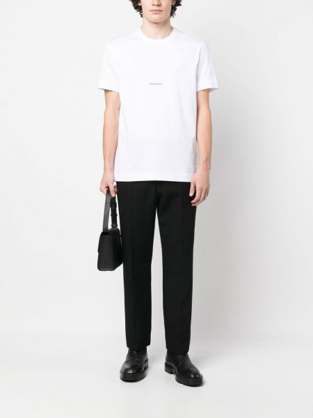 Tričko s potiskem Givenchy bílé