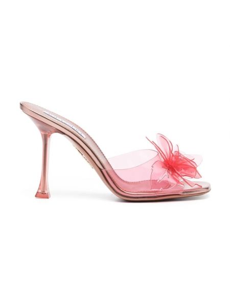 Sandale mit hohem absatz Aquazzura pink