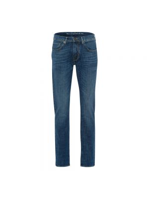Niebieskie jeansy skinny slim fit Baldessarini