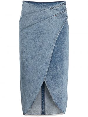 Spódnica jeansowa asymetryczna Iro