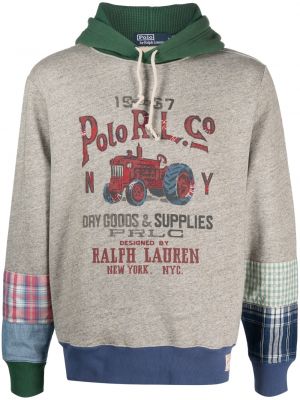 Hoodie Polo Ralph Lauren grigio