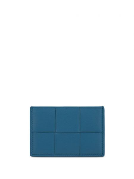 Δερμάτινος πορτοφόλι Bottega Veneta μπλε