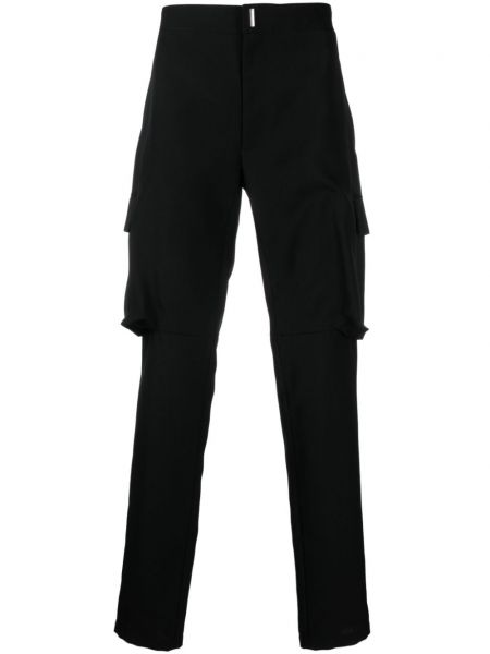 Pantalon cargo avec poches Givenchy noir
