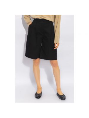 Pantalones cortos de algodón Totême negro