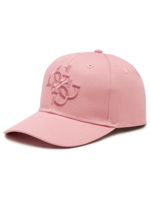 Kepurė su snapeliu Guess rožinė