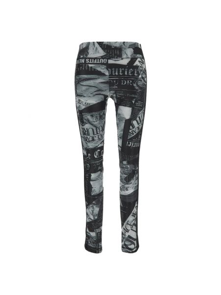Legginsy slim fit Versace Jeans Couture