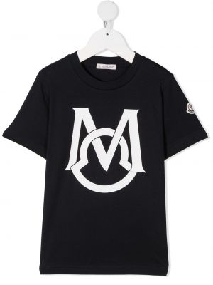 T-shirt för tjejer Moncler Enfant blå