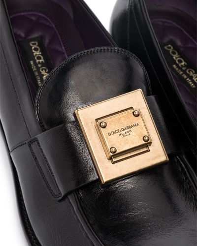 Loafers de cuero Dolce & Gabbana