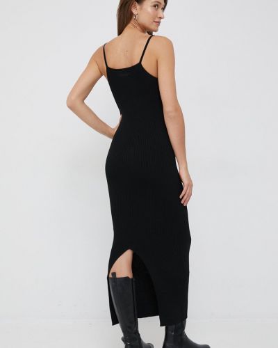 Dlouhé šaty Calvin Klein černé